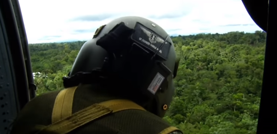 Συντριβή στρατιωτικού ελικοπτέρου στην Κολομβία