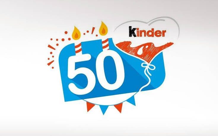 Kinder, γιορτάζουμε τη χαρά εδώ και 50 χρόνια παγκοσμίως