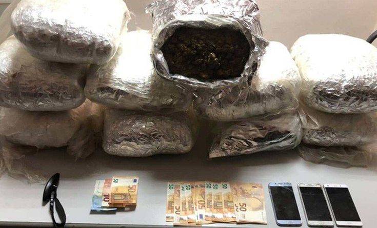 Συνελήφθη ζευγάρι για κατοχή 20 κιλών κάνναβης στα Χανιά
