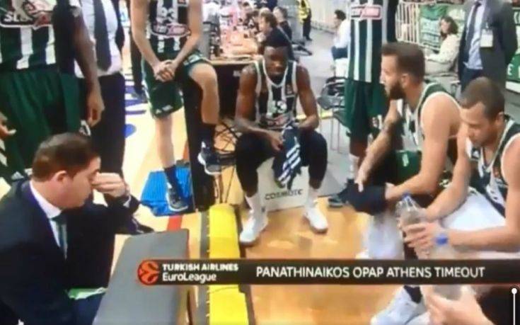 Δεν είπε κουβέντα στο timeout ο Πασκουάλ