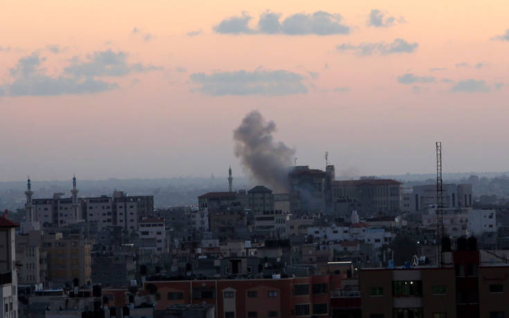 Ισραηλινά μαχητικά βομβάρδισαν στόχο στη Λωρίδα της Γάζας