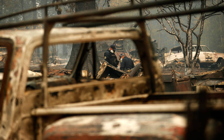 Στους 83 οι νεκροί στη φωτιά στην Καλιφόρνια