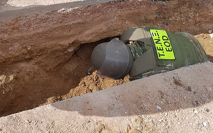 Εξουδετέρωση βόμβας του Β’ Παγκοσμίου στην Ελευσίνα