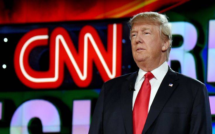 Προσωρινή ανακωχή ανάμεσα σε Τραμπ και CNN