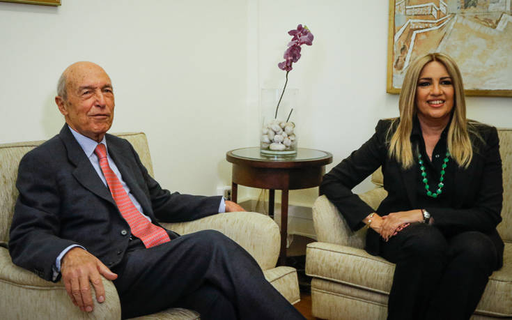 Γεννηματά – Σημίτης: Οι εξελίξεις στα ελληνοτουρκικά στο επίκεντρο της συνάντησης