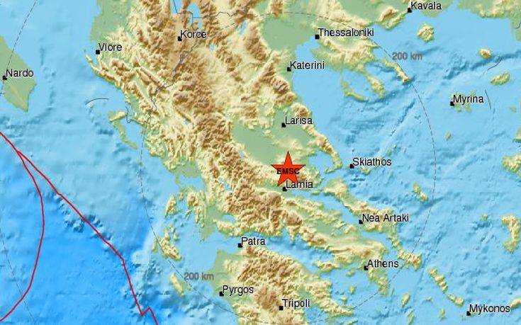 Σεισμός στη Φθιώτιδα «ξύπνησε» Λαμία και Δομοκό