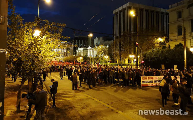 Στην αμερικανική πρεσβεία οι πορείες για την επέτειο του Πολυτεχνείου