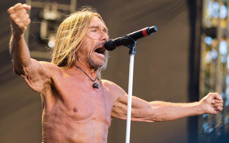 «Με πόθο για ζωή» ο Iggy Pop το καλοκαίρι στην Αθήνα