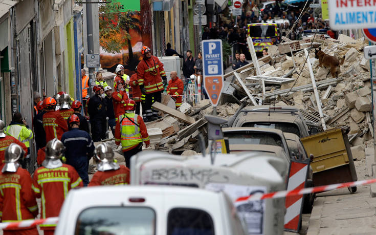 Φόβοι για «ντόμινο» καταρρεύσεων κτιρίων στο κέντρο της Μασσαλίας