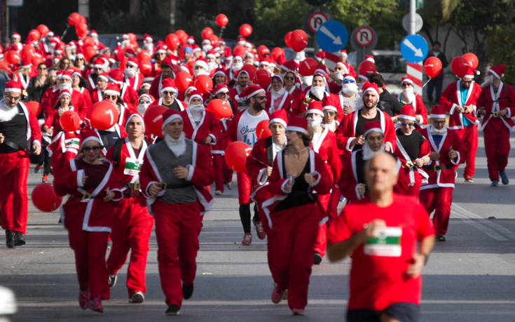 To 5o Santa Run επιστρέφει στο Μαρούσι