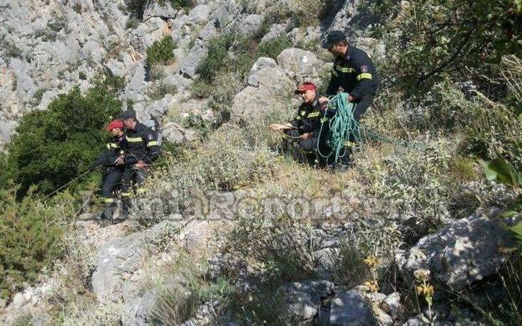 Αίσιο τέλος για κυνηγό που εγκλωβίστηκε σε δύσβατο μονοπάτι