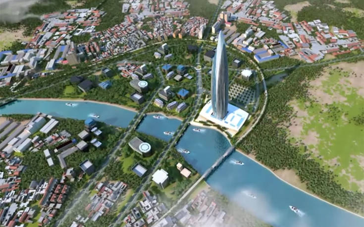 To ψηλότερο κτίριο στην Αφρική αρχίζει να ορθώνεται