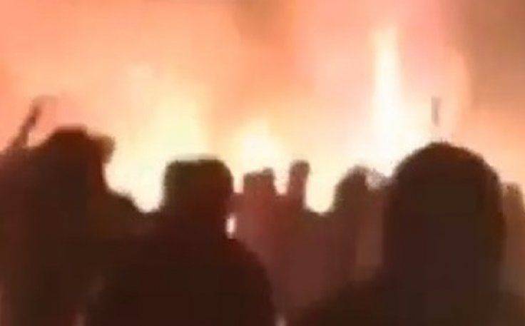 Βίντεο από το σκηνικό πολέμου μεταξύ οπαδών στην Αλεξάνδρας
