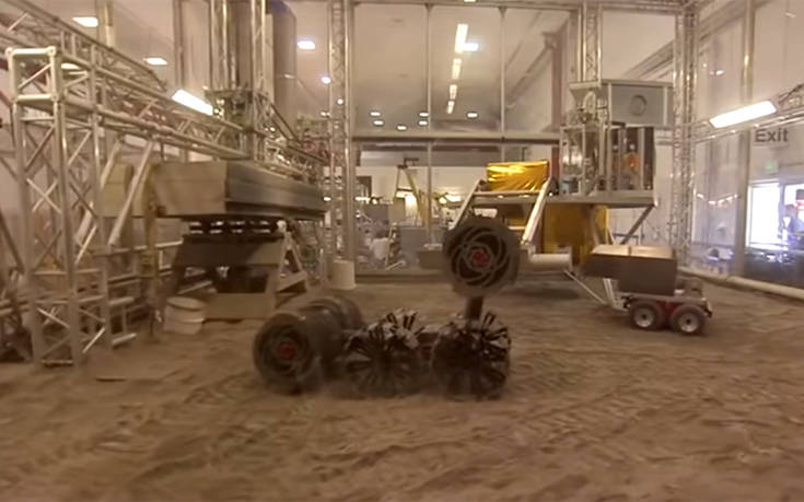 Η NASA δοκιμάζει τα πειραματικά ρομπότ της για τον Άρη