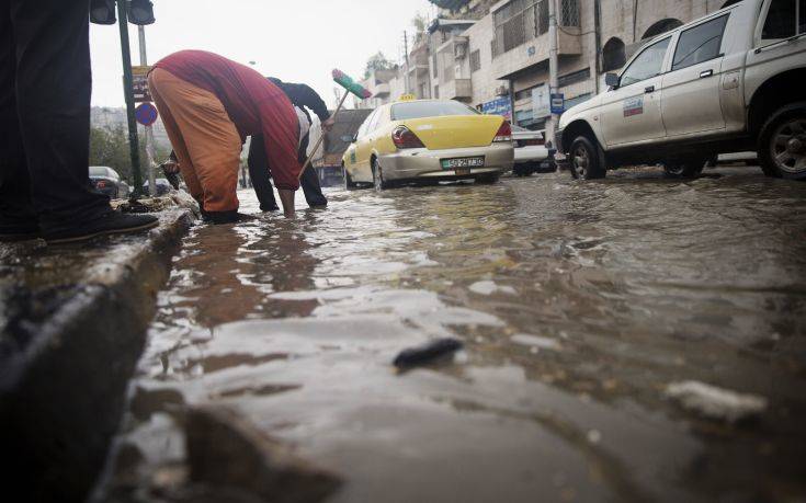 Φονικές πλημμύρες στην Ιορδανία, στους 11 οι νεκροί