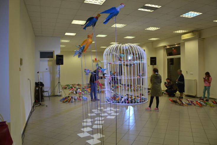 «Τα πουλιά της ελευθερίας», ένα έργο από και για τους πρόσφυγες