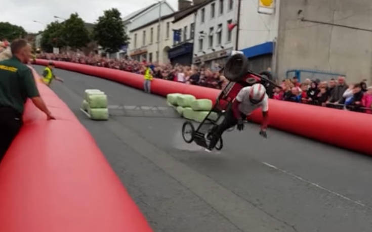 Η οδήγηση καρτ δεν είναι πάντα εύκολη υπόθεση