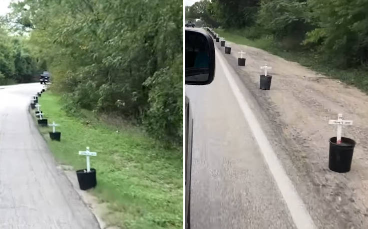 Αυτά τα «εικονοστάσια» μνημονεύουν ένα άλλο είδος νεκρών