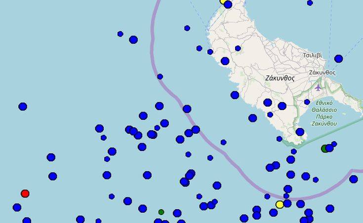 Νέος σεισμός ανοιχτά της Ζακύνθου