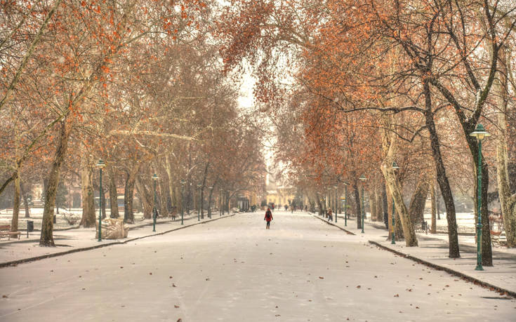 Χειμωνιάτικο σκηνικό στην Ουγγαρία