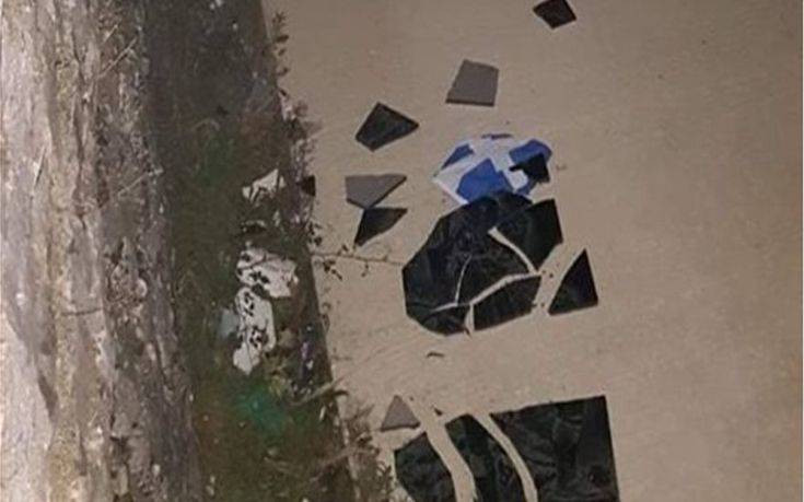 Άγνωστοι βεβήλωσαν το μνημείο βορειοηπειρώτη οπλαρχηγού στην Κρανιά