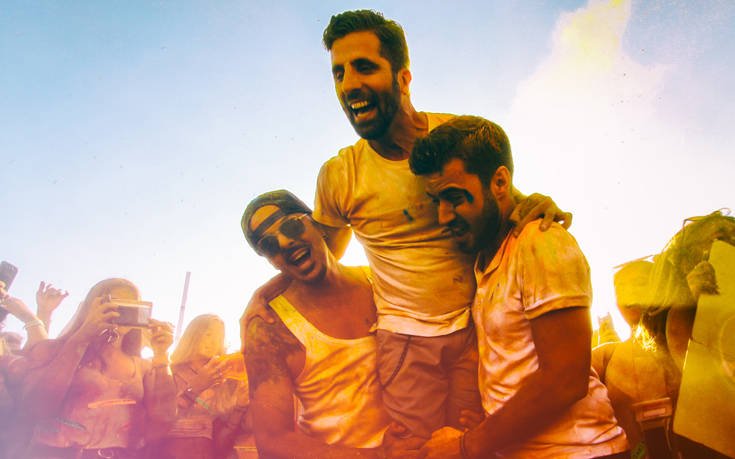 Bachelor στο Colourday Festival έκαναν οι πρωταγωνιστές της ταινίας «The Bachelor 3»