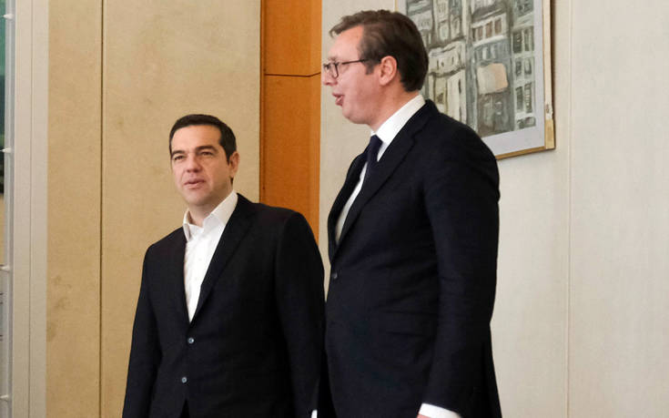 Τσίπρας στο Βελιγράδι: Βασιζόμαστε σε ένα κοινό όραμα