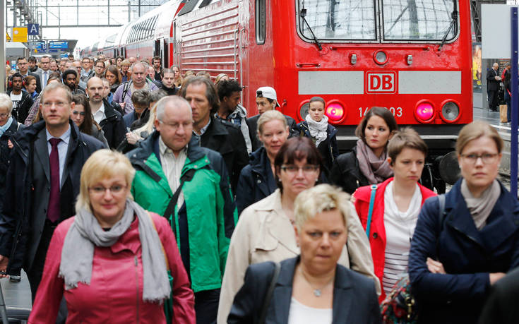 Κυκλοφοριακό χάος στη Γερμανία από την απεργία στα τρένα