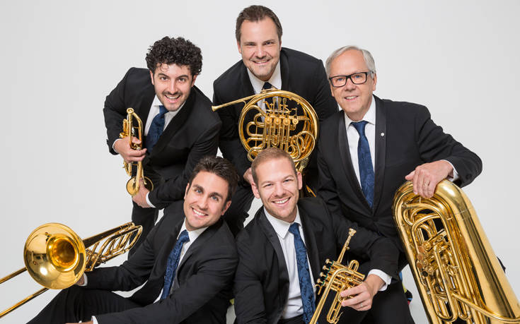 Οι Canadian Brass συναντούν την Κρατική Ορχήστρα Αθηνών