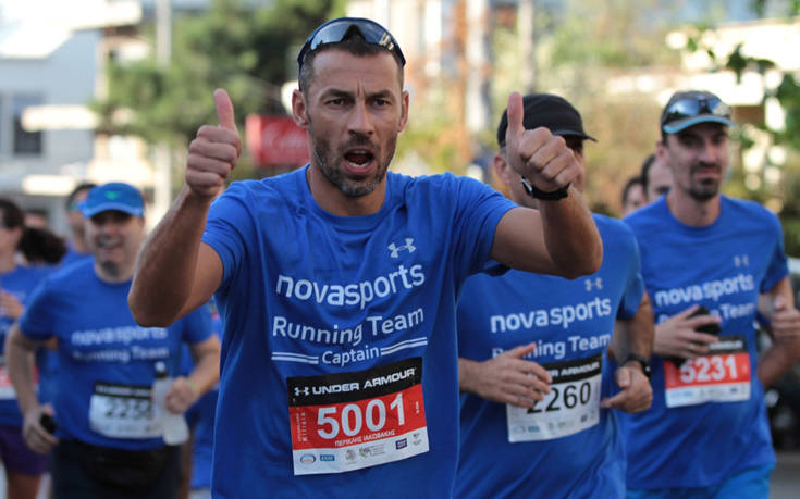 Novasports Running Team, ταξιδεύοντας στην Ελλάδα με «Captain» τον Περικλή Ιακωβάκη