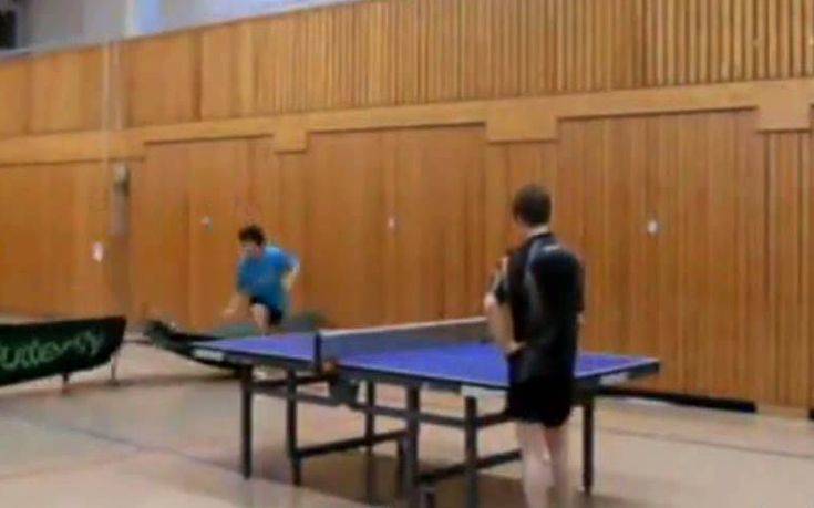 Γκάφες και ατυχίες στο πινγκ πονγκ
