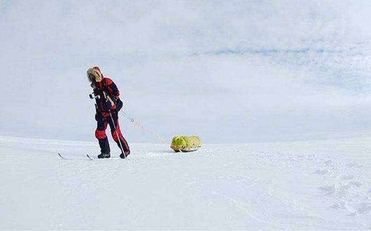 Ο πρώτος άνθρωπος που διέσχισε την Ανταρκτική με σκι χωρίς την παραμικρή βοήθεια
