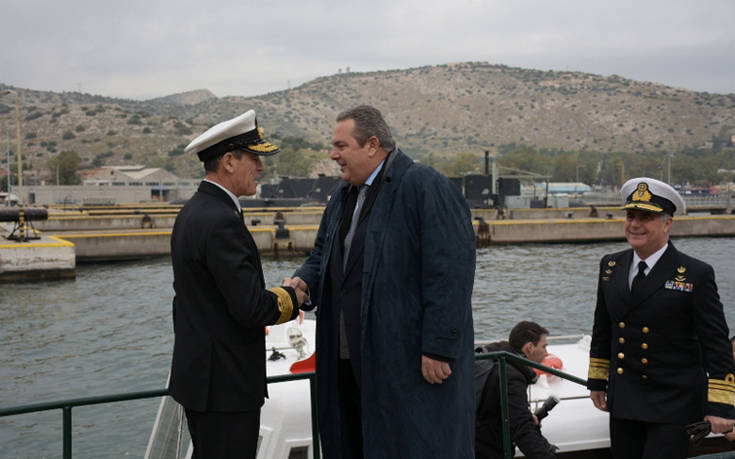 Καμμένος: Αποδείξατε στους Τούρκους τι σημαίνει ελληνικό Πολεμικό Ναυτικό