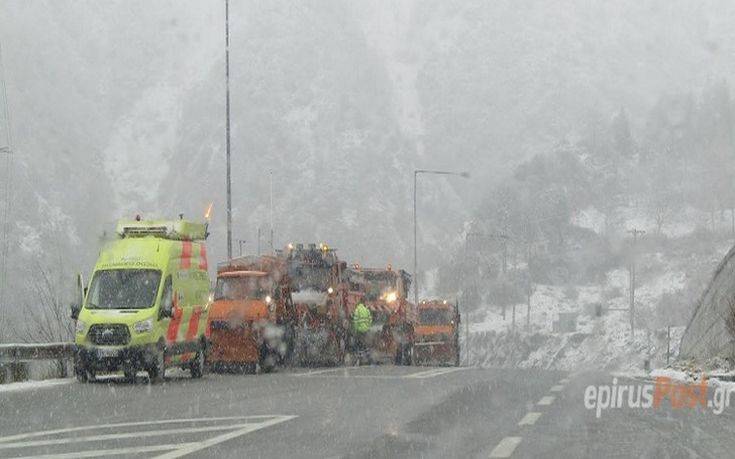 Ψυχρή εισβολή στην Ήπειρο