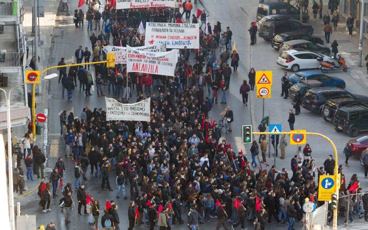 Πορείες και στη Θεσσαλονίκη για την επέτειο δολοφονίας του Γρηγορόπουλου