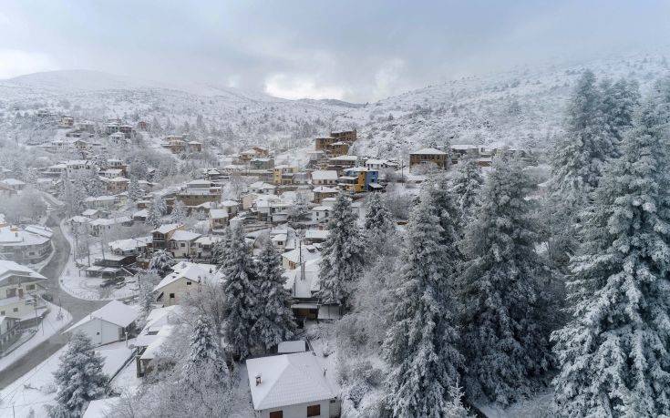 Στον πάγο όλη η χώρα, πού θα χιονίσει σήμερα και το Σάββατο