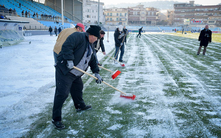 Οι άνθρωποι των «Ζωσιμάδων» βγήκαν νικητές με τον χιονιά