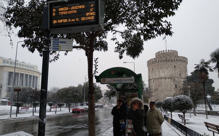 Χωρίς χιονοπτώσεις σήμερα η Κεντρική Μακεδονία