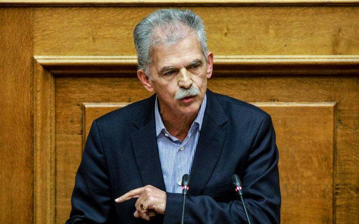 Δανέλλης: Δίνω ψήφο εμπιστοσύνης, αλλά δεν προσχωρώ στον ΣΥΡΙΖΑ
