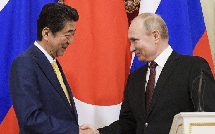 Ρωσία και Ιαπωνία διαπραγματεύονται για συμφωνία ειρήνης