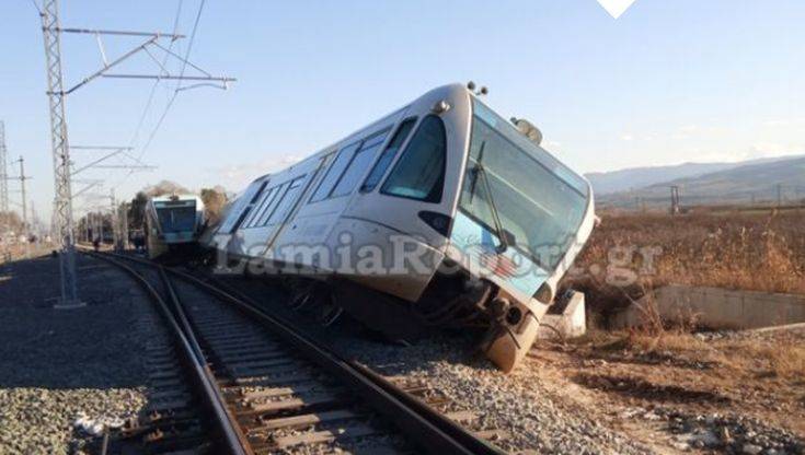 Εκτροχιάστηκε τρένο στον σιδηροδρομικό σταθμό Λιανοκλαδίου