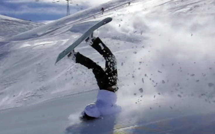 Παγωμένες γκάφες στο χιόνι