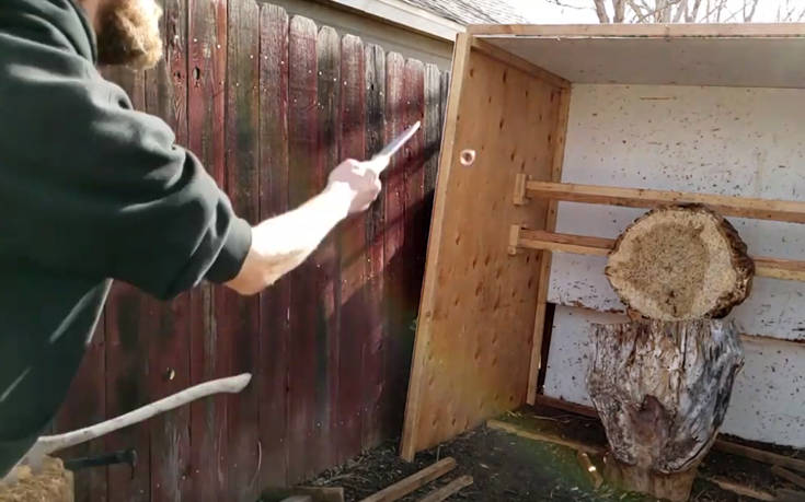 Θέλει τύχη και πολλή προπόνηση για να πετύχεις κάτι τέτοιο