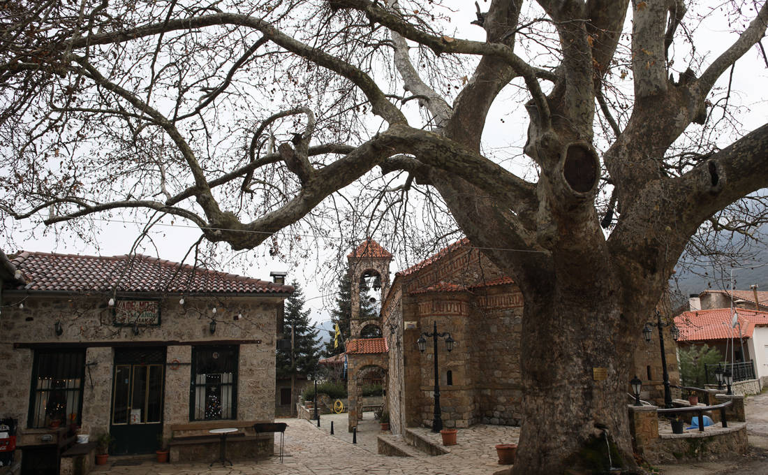 Χειμωνιάτικα στιγμιότυπα στην ορεινή Κορινθία