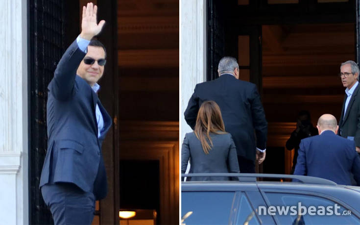 Στο Μαξίμου Τσίπρας – Καμμένος