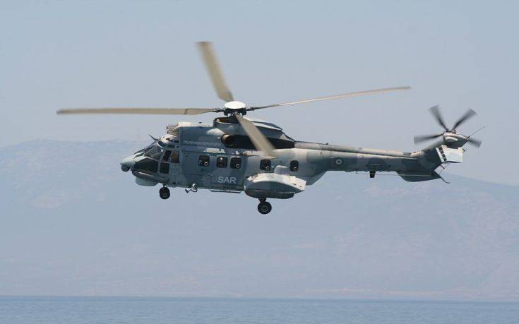 Ναυτικός μεταφέρθηκε με Super Puma στο νοσοκομείο