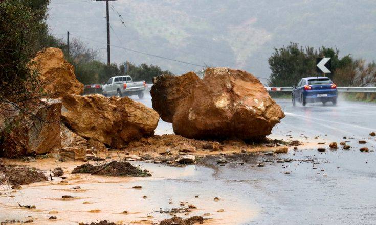 Η επόμενη μέρα μετά το πέρασμα της θεομηνίας στο Ρέθυμνο