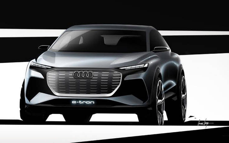 Τα πρώτα σκίτσα του Audi Q4 e-tron concept