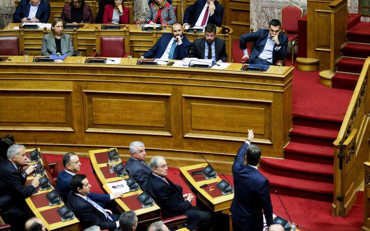 Η κόντρα Τσίπρα &#8211; Μητσοτάκη στη Βουλή για τον Πρόεδρο της Δημοκρατίας