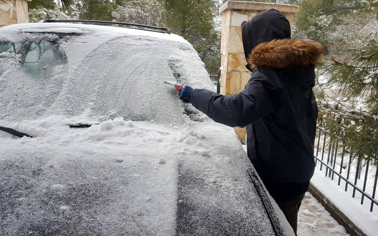 Η περιοχή της Ελλάδας όπου το θερμόμετρο έδειξε -14 βαθμούς Κελσίου